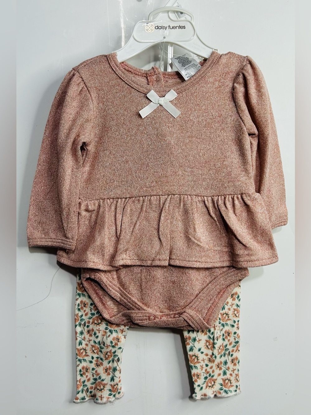 5 for $25🔥Daisy Fuentes 3 Piece Matching Set Baby Size 3-6M- New